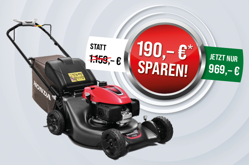 Honda Benzinrasenmäher mit Smart Drive®