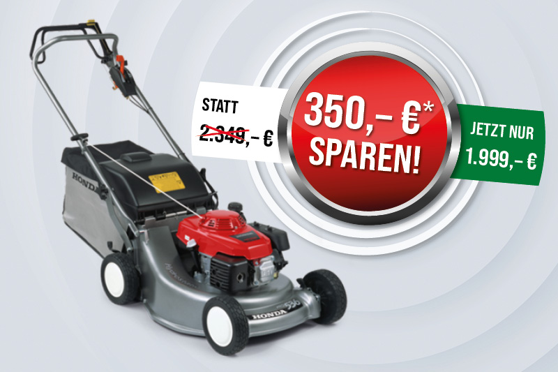 Honda Profi-Rasenmäher mit Aluminium-Mähdeck